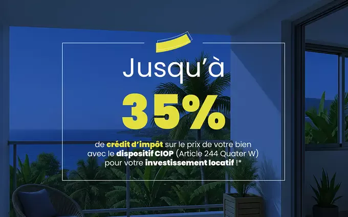 Programme immobilier neuf Saint-Pierre Terre Sainte résidence étudiante proche des écoles à Saint Pierre (97410)