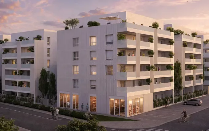 Programme immobilier neuf Décines-Charpieu à 30 min de la gare Part-Dieu via le tramway T3 à Décines-Charpieu