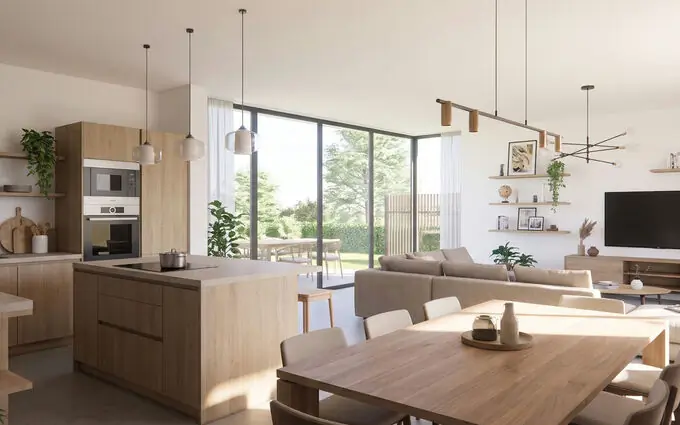 Programme immobilier neuf Machecoul-Saint-Même résidence séniors dans un cadre verdoyant à Machecoul