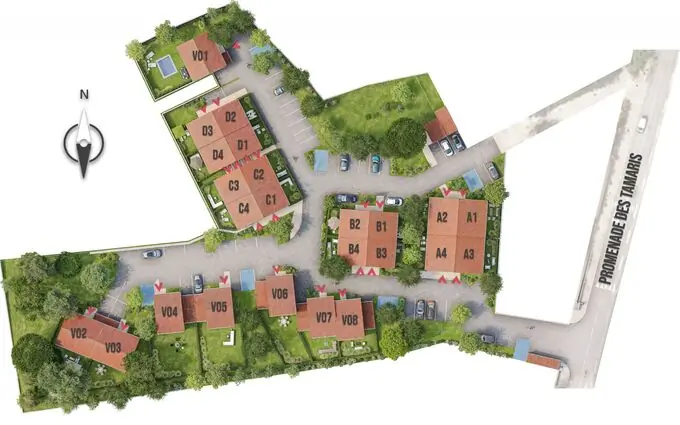 Programme immobilier neuf Le clos des tamaris à Salon-de-Provence