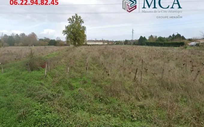 Programme immobilier neuf Terrain à partir de 410m² à Sainte-Eulalie à Sainte-Eulalie (33560)