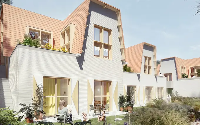 Programme immobilier neuf Neufchâtel-Hardelot quartier paisible à 5 min à pied de la plage à Neufchâtel-Hardelot