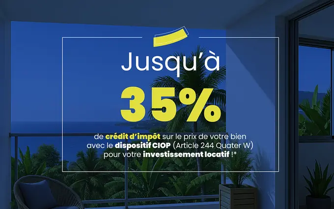 Programme immobilier neuf Saint-Paul résidence intimiste en plein centre-ville à Saint Paul