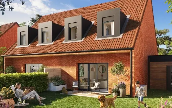 Programme immobilier neuf Maisons neuves avec jardin à Santes (59211)