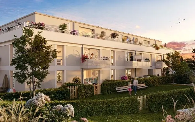Programme immobilier neuf À 200 m de la plage à Merville-Franceville-Plage (14810)