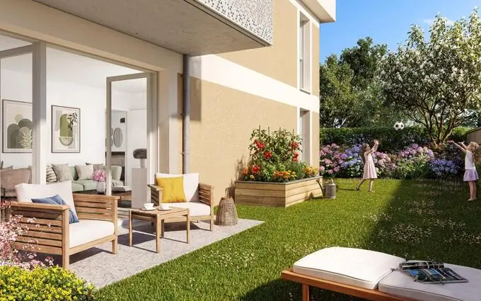 Programme immobilier neuf À 200 m de la plage à Merville-Franceville-Plage