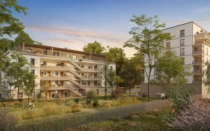 Programme immobilier neuf Elisa garden à Rennes