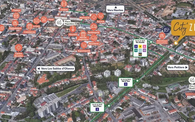 Programme immobilier neuf Cityzen la roche-sur-yon à La Roche-sur-Yon