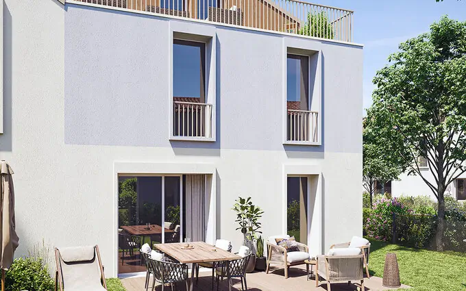 Programme immobilier neuf Bayonne maisons neuves avec vues sur l'Adour à Bayonne