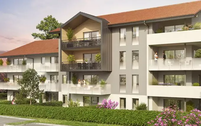 Programme immobilier neuf Thonon-les-Bains à 8 min en voiture du lac Léman à Thonon-les-Bains