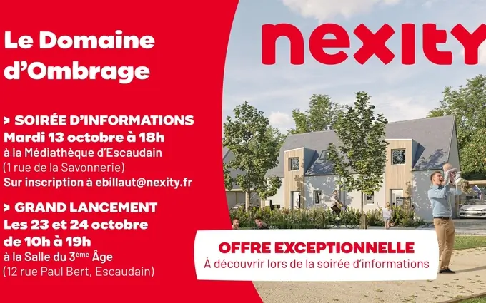 Programme immobilier neuf Le domaine d'ombrage (2) à Escaudain