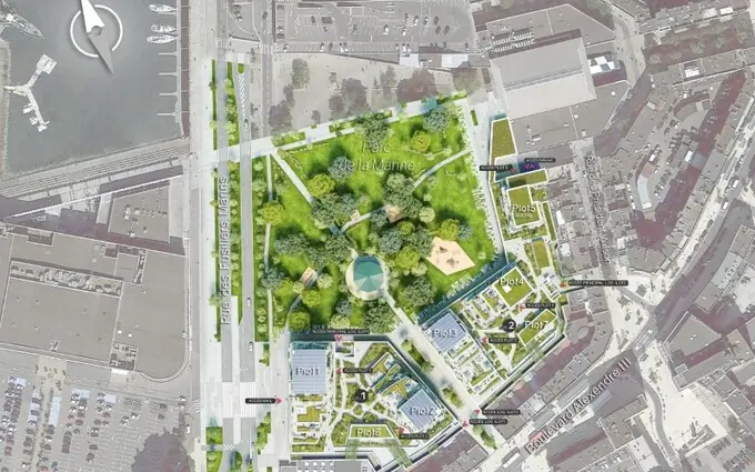Programme immobilier neuf Les terasses du parc à Dunkerque