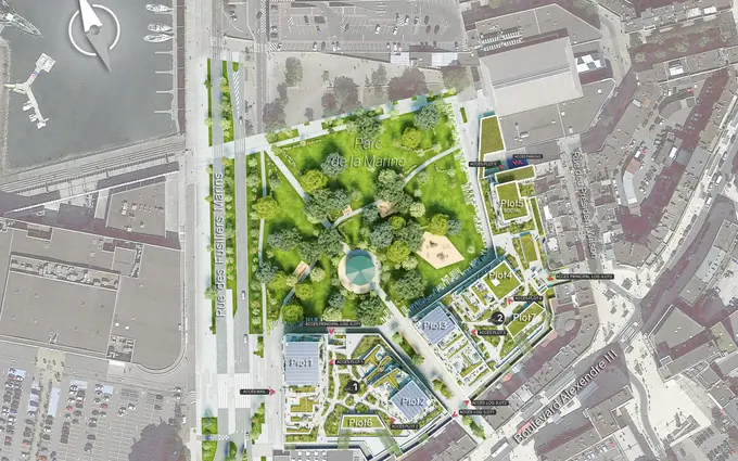 Programme immobilier neuf Les terrasses du parc à Dunkerque