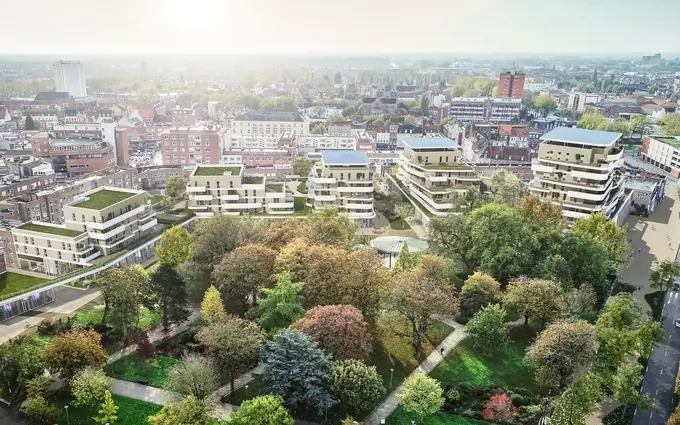 Programme immobilier neuf Les terrasses du parc à Dunkerque