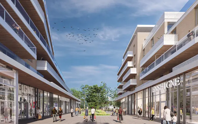 Programme immobilier neuf Les terrasses du parc à Dunkerque