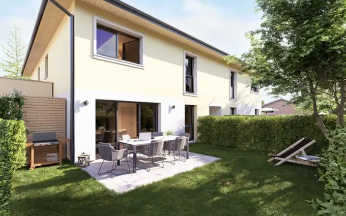 Programme immobilier neuf Gilly-sur-Isère quartier pavillonnaire proche commodités