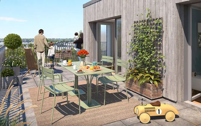 Programme immobilier neuf Nantes au coeur du quartier Doulon-Gohards