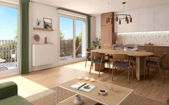 Programme immobilier neuf Nantes au coeur du quartier Doulon-Gohards à Nantes