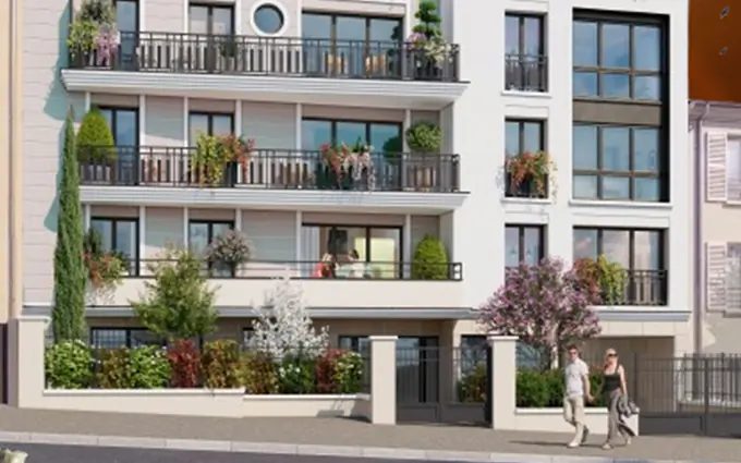 Programme immobilier neuf Noisy-le-Grand à 14 min à vélo du RER A à Noisy-le-Grand