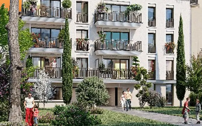 Programme immobilier neuf Noisy-le-Grand à 14 min à vélo du RER A à Noisy-le-Grand