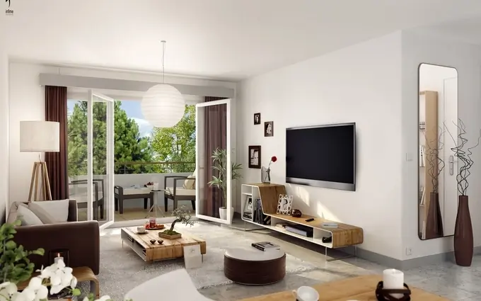Programme immobilier neuf Patio alba brs - t1 à Montpellier