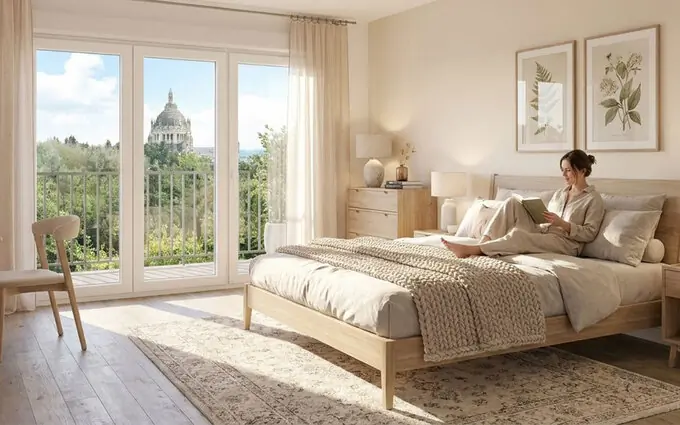 Programme immobilier neuf Lisieux secteur résidentiel à 14 min de la gare TER Rouen à Lisieux