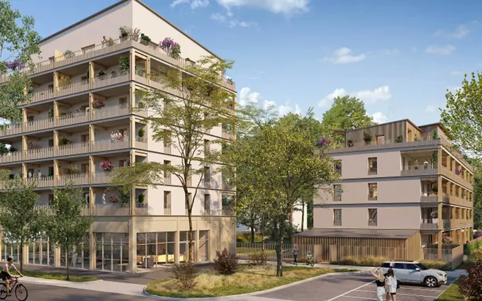 Programme immobilier neuf Rennes quartier en plein renouveau, à 8 min à pied du métro A à Rennes