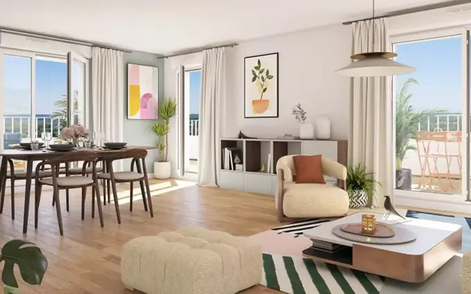 Programme immobilier neuf Rennes quartier en plein renouveau, à 8 min à pied du métro A à Rennes