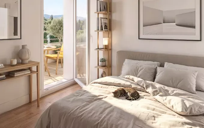 Programme immobilier neuf Saint-Genis-Pouilly cadre verdoyant à 26 min en voiture de Genève à Saint-Genis-Pouilly