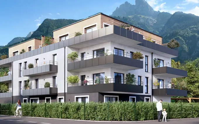 Programme immobilier neuf Sallanches au pays du Mont Blanc, à 8 min à pied de la gare à Sallanches