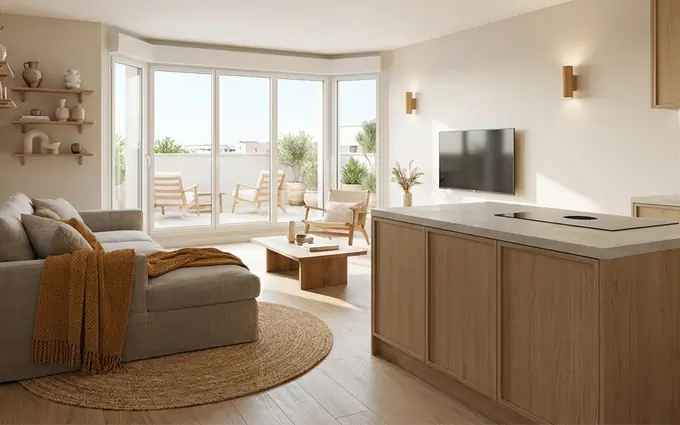 Programme immobilier neuf Courseulles-sur-Mer quartier vers en bord de mer à Courseulles-sur-Mer