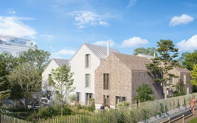 Programme immobilier neuf Sceaux maisons d'exception proche du parc de Sceaux à Sceaux