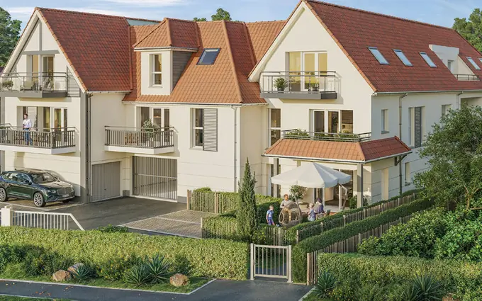Programme immobilier neuf Cucq résidence à 15min à pied de la plage de Stella à Cucq