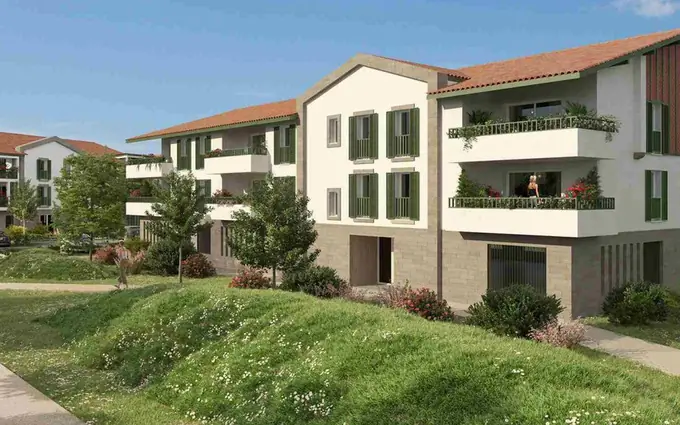 Programme immobilier neuf Soustons à 3 min en voiture du centre-ville et 17 min de la plage à Soustons