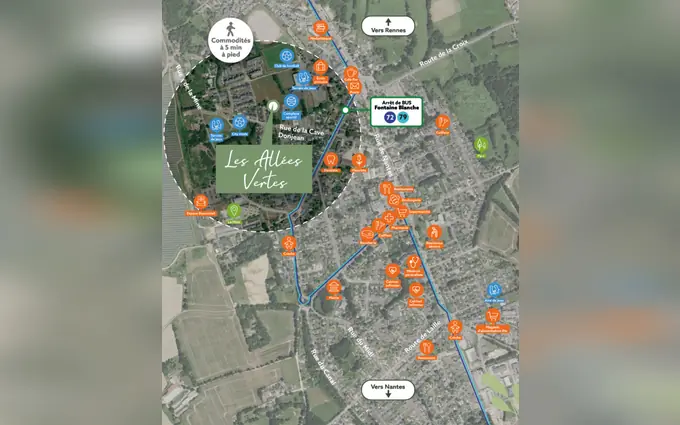 Programme immobilier neuf Allées vertes à Pont-Péan