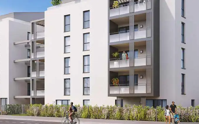 Programme immobilier neuf Décines-Charpieu à 150m de la mairie et des Halles à Décines-Charpieu