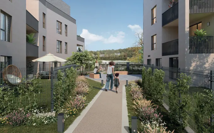 Programme immobilier neuf Fontaine-sur-Saône, secteur résidentiel sur les rives de la Saône à Fontaines-sur-Saône
