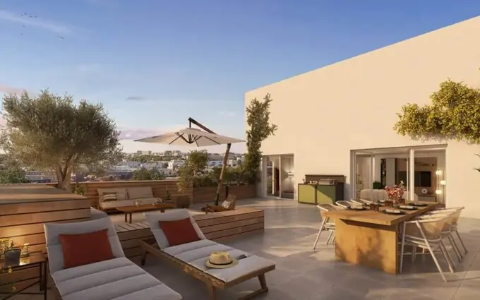Programme immobilier neuf Opus immo presente quartier restanque à Montpellier