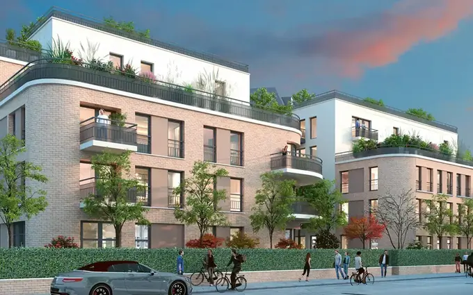 Programme immobilier neuf Aulnay-sous-Bois gare RER B d'Aulnay-sous-Bois à 7 min à Aulnay-sous-Bois