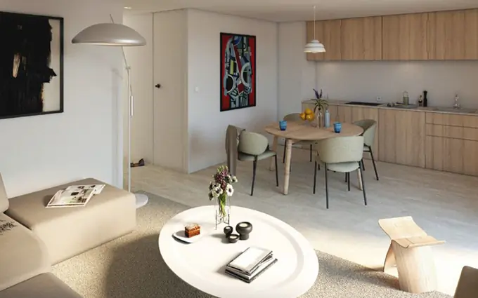 Programme immobilier neuf Auribeau Village emplacement central proche commerces à Auribeau-sur-Siagne
