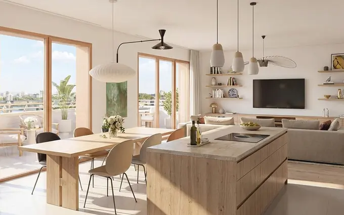Programme immobilier neuf Vitry-sur-Seine au coeur de la ZAC Seine Gare Vitry à Vitry-sur-Seine