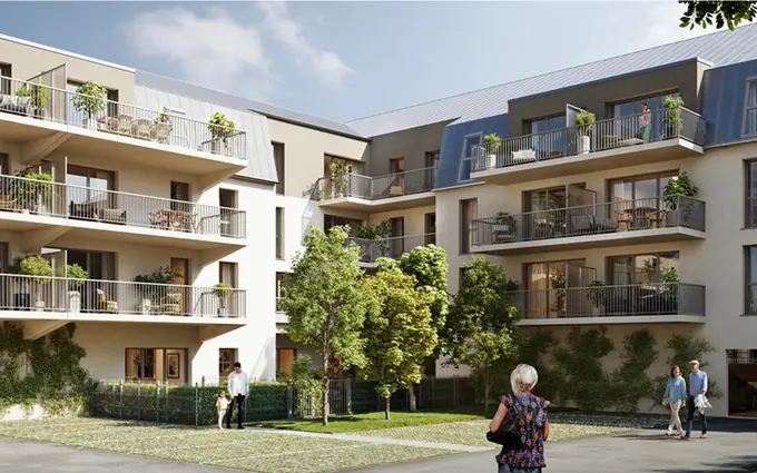 Programme immobilier neuf Bourges à 10 min à pied de la Cathédrale Saint-Etienne à Bourges