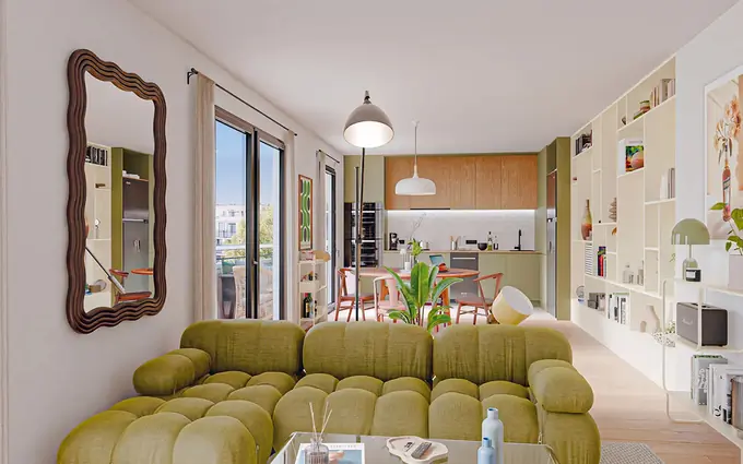 Programme immobilier neuf Aulnay-sous-Bois à 15 min à pied du RER B à Aulnay-sous-Bois
