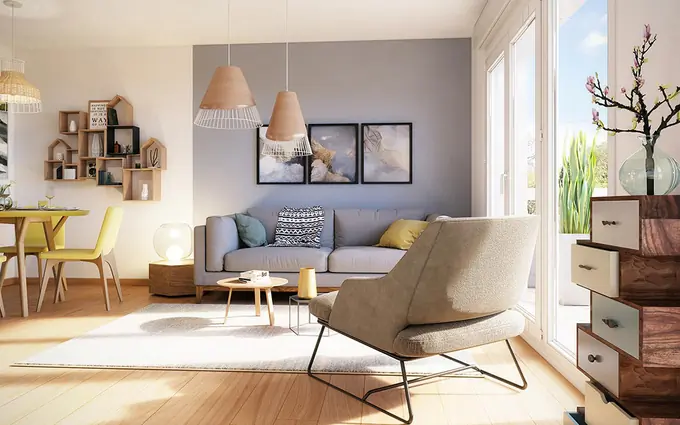 Programme immobilier neuf Châtellerault centre sur les bords de la Vienne à Châtellerault