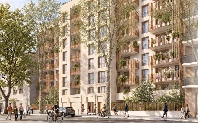 Programme immobilier neuf À 5 min* à pied du métro L12 - Prochainement à Aubervilliers à Aubervilliers (93300)