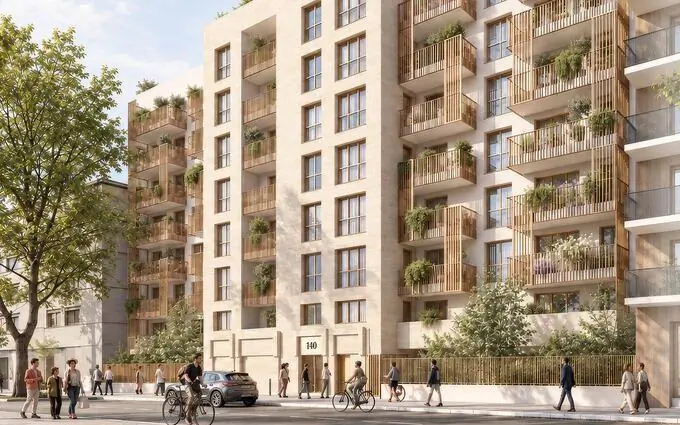 Programme immobilier neuf Tendance Canal métro L7 à Aubervilliers