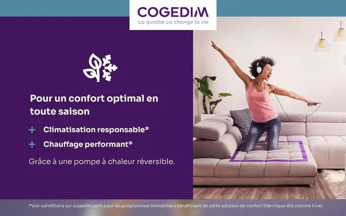 Programme immobilier neuf Tendance Canal métro L7 à Aubervilliers
