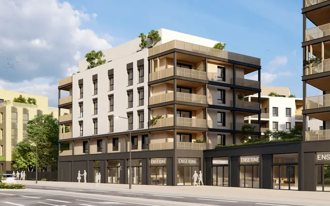 Programme immobilier neuf Nexus à Décines-Charpieu