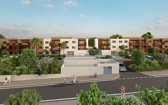 Programme immobilier neuf Béziers au coeur du quartier Garissou, calme et résidentiel à Béziers