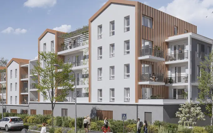 Programme immobilier neuf La Roche-sur-Yon à 10 min à vélo de l'hypercentre à La Roche-sur-Yon